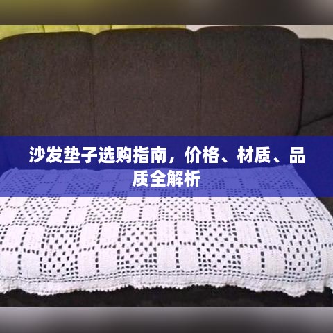 沙发垫子选购指南，价格、材质、品质全解析