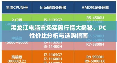 黑龙江电脑市场实惠行情大揭秘，PC性价比分析与选购指南