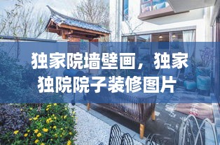 独家院墙壁画，独家独院院子装修图片 