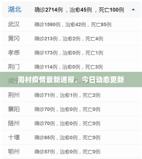 周村疫情最新通报，今日动态更新
