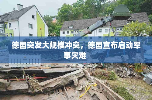 德国突发大规模冲突，德国宣布启动军事灾难 