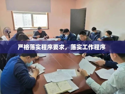 严格落实程序要求，落实工作程序 