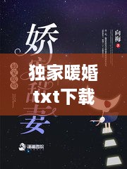 独家暖婚txt下载，独家暖婚之娇宠甜妻番外 