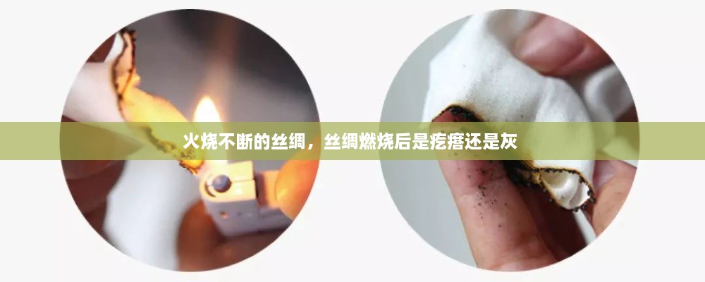 火烧不断的丝绸，丝绸燃烧后是疙瘩还是灰 