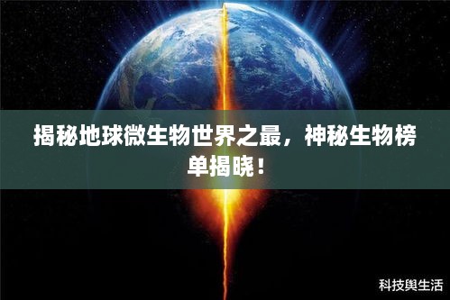 揭秘地球微生物世界之最，神秘生物榜单揭晓！