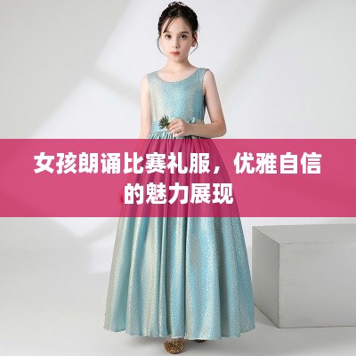 女孩朗诵比赛礼服，优雅自信的魅力展现