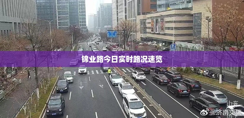 锦业路今日实时路况速览
