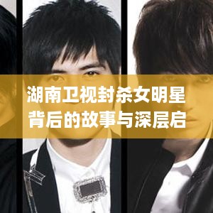 湖南卫视封杀女明星背后的故事与深层启示
